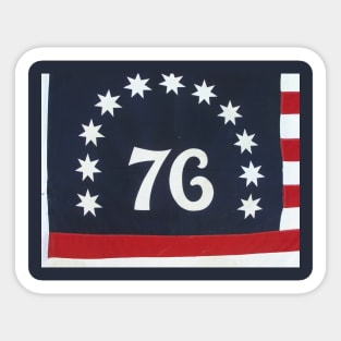 Spirit of 76 Flag Sticker